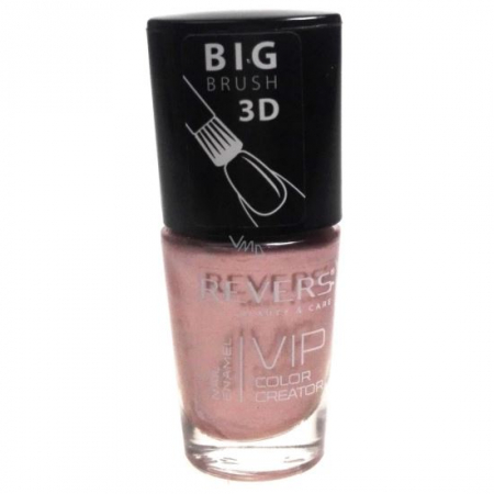 UNGHII - Lac de unghii Vip, 3D, Revers, maro, 12 ml, Nr 029 - sidefat