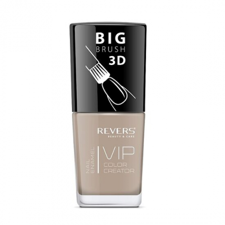 Import - Lac de unghii Vip, 3D, Revers, maro, 12 ml, Nr 099 - Lucios