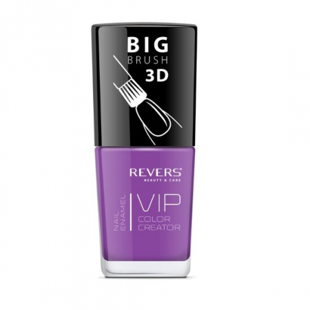 Import - Lac de unghii Vip, 3D, Revers, mov, 12 ml, Nr 081 - Lucios