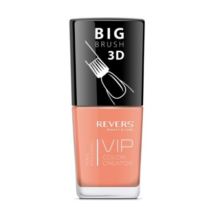 Import - Lac de unghii Vip, 3D, Revers, portocaliu, 12 ml, Nr 072