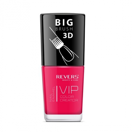 Import - Lac de unghii Vip, 3D, Revers, rosu, 12 ml, Nr 061 - Lucios