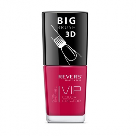 Import - Lac de unghii Vip, 3D, Revers, rosu inchis, 12 ml, Nr 084 - Lucios