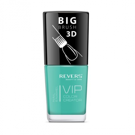 Import - Lac de unghii Vip, 3D, Revers, verde, 12 ml, Nr 057 - Lucios