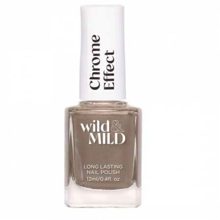 Import - Lac unghii Chrome Effect CH07 Titanium Spark Wild & Mild 12ml