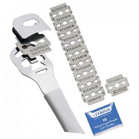 Lame brici calcaie TITANIA 10buc/set [1]