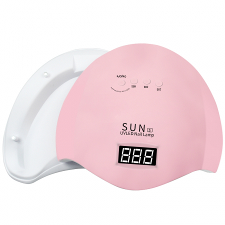 Aparatura manichiura - lampa uv-led Sun5 48W LQ Pink