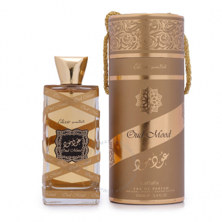 PARFUMURI - Apa de Parfum Lattafa, Oud Mood Elixir, Unisex, 100ml
