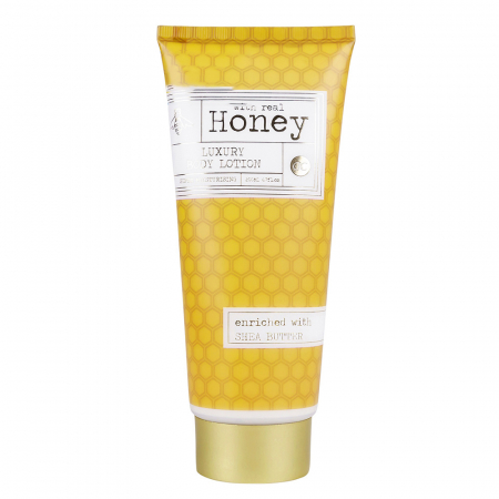CADOURI - lotiune de corp, Bodylotion PREMIUM COLLECTION - HONEY with Honey extract and Shea Butter (SLES and paraben free), 200ml in tube, fragrance: Honey, col. yellow/white, PU 6/24, set cadou craciun