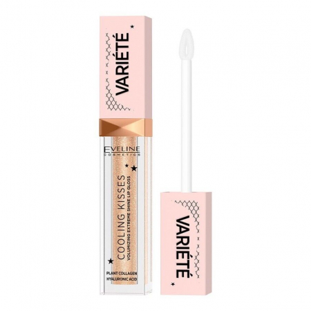 Luciu, elixir de buze - Luciu de buze EVELINE Variete Cooling Kisses 6.8ml