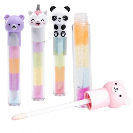 Import - Luciu de buze Shiny Animals, 79101 Set 4 buc, Martinelia