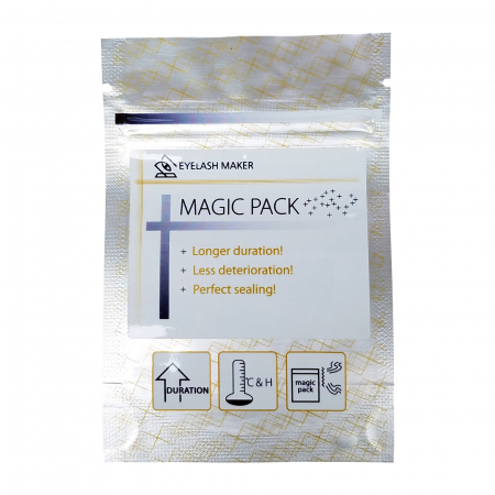 Magick Pack cu pliculet Silica-Gel pentru adezivii de gene