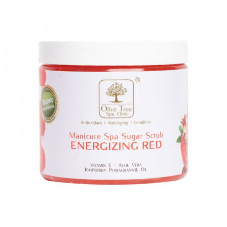 UNGHII - Manicure Spa Sugar Scrub Energizing Red - 200gr