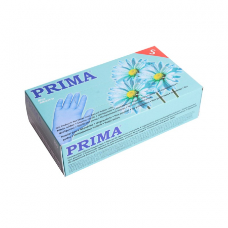 Ustensile frizerie si coafor - Manusi nepudrate din Nitril Albastru 100 buc - marimea S