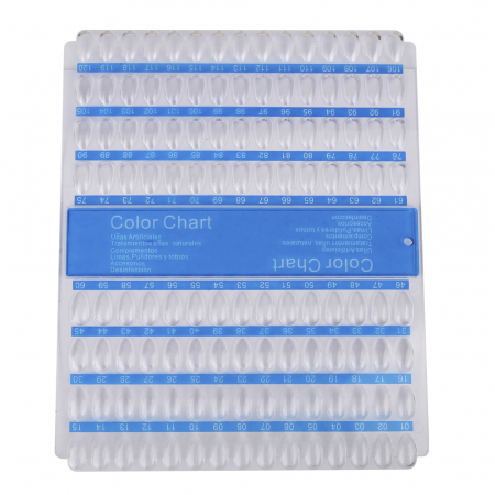 UNGHII - Paletar expunere culori, Display culori, 120 culori, Clear