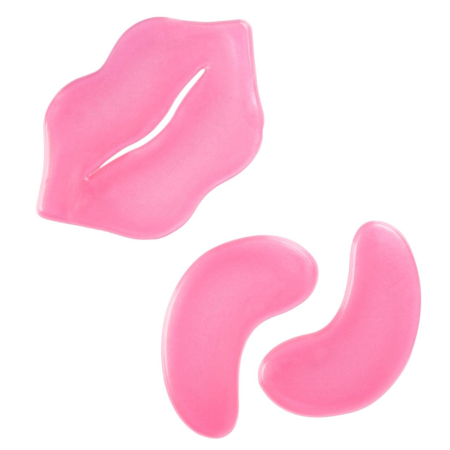 Masca 2 in 1 pentru ochi si buze cu acid hyaluronic, 90382, IDC Institute, [3]