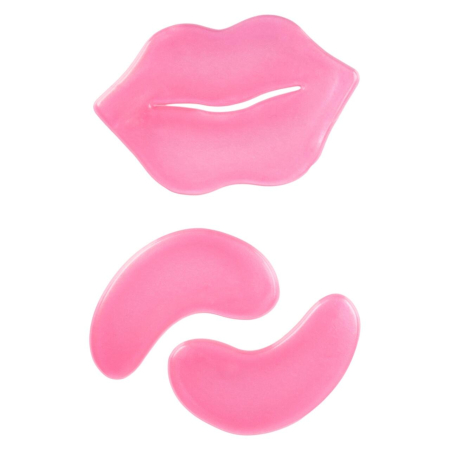 Masca 2 in 1 pentru ochi si buze cu acid hyaluronic, 90382, IDC Institute, [2]