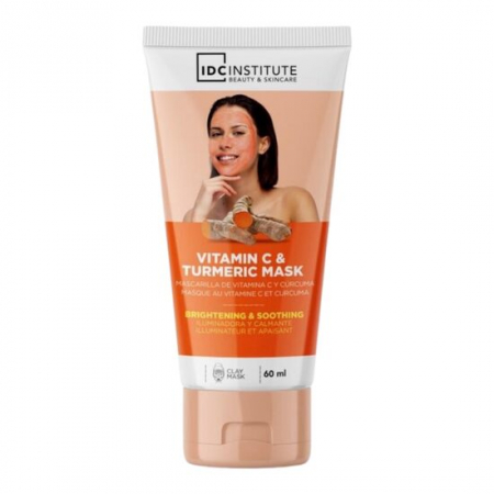 Import - Mască faciala cu vitamina C și turmeric, pentru strălucire și catifelare IDC Institute, 60ml