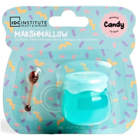 MACHIAJ - Masca de buze cu aroma de marshmallow Candy IDC Institute 68114M, 6 g