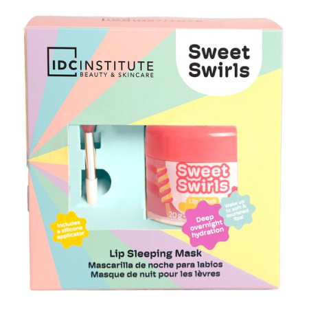 Import - Mască de noapte pentru buze Sweet Swirls – Sweet Cherry, Idc Institute, 68341, 20 g