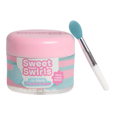 Mască de noapte pentru buze Swirly Night – Coconut Sugar, Idc Institute , 68341, 20g [2]