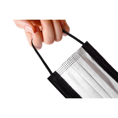 Masca faciala Susino neagra nesterila de unica folosinta cu elastic [1]