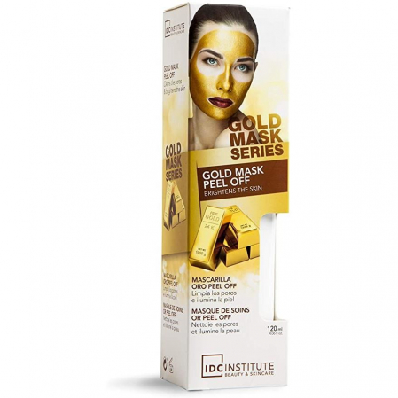Masca pentru fata peel-off cu efect de stralucire si anti-imbatranire Gold collagen IDC Institute 3471, 120 ml [2]