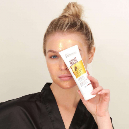 Masca pentru fata peel-off cu efect de stralucire si anti-imbatranire Gold collagen IDC Institute 3471, 120 ml [3]