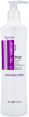 Masca pentru par blond sau decolorat Fanola No-Yellow
