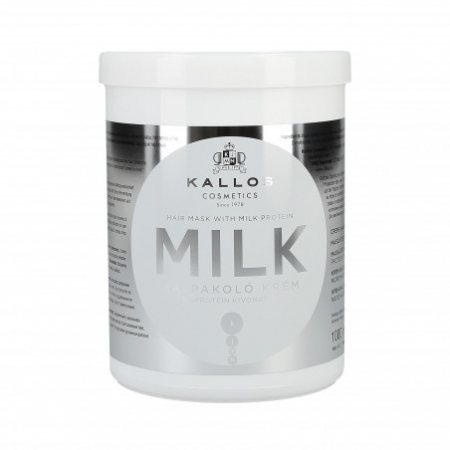 Masca de par - Masca pentru par uscat Kallos Kjmn Milk 1000ml