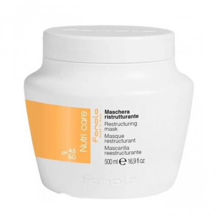 PAR - Masca restructuranta pentru par uscat si fragil Fanola Nourishing Nutri Care 500ml