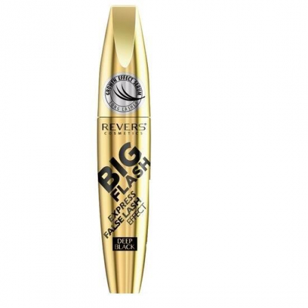 Import - Mascara Big Flash Express False Lash Effect, Revers, negru, 12 ml