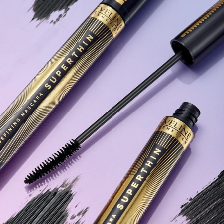 Mascara cu efect de alungire EVELINE Superthin Defining 6ml [1]
