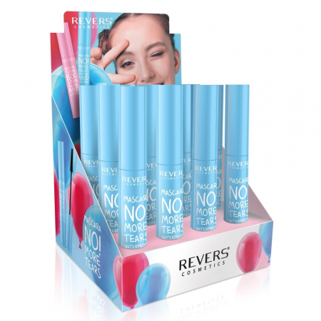 Mascara No more Tears, Revers, pentru volum, rezistent la apa, 12ml [1]