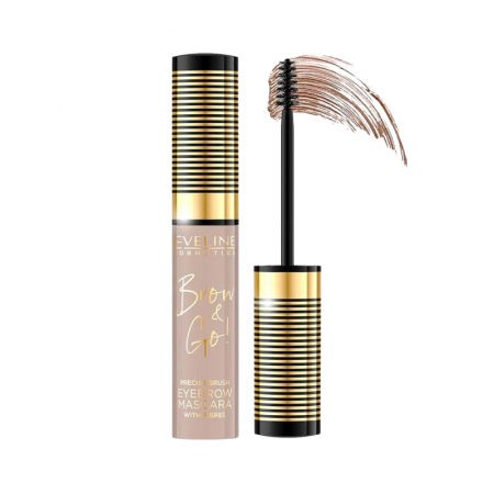Gel sprancene - Mascara sprancene EVELINE Brow & Go 10ml