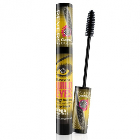 Import - Mascara Wild Eyes, Mega Volume, Efect de gene false, Revers, Negru, 10ml