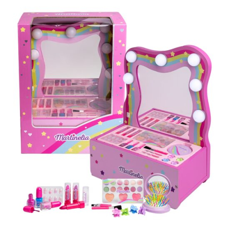Import - Masuta de machiaj cu produse cosmetice, Martinelia, 85110