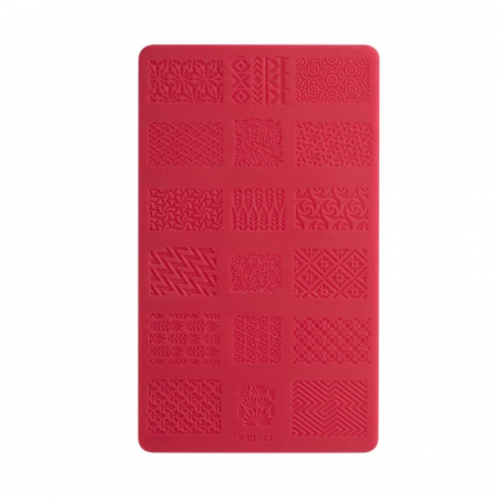 UNGHII - Matrita 3D din silicon Nr. K3D-01
