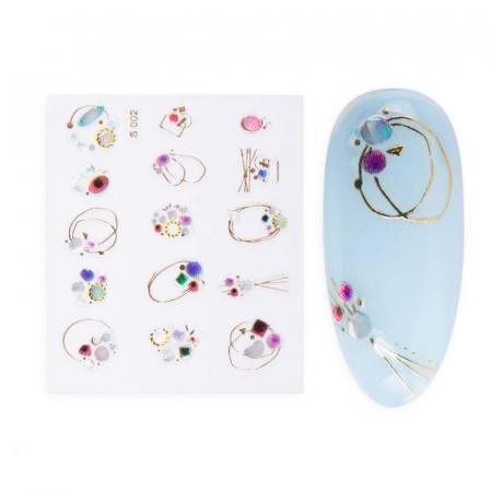 UNGHII - Matrita Autocolanta 2M - S002