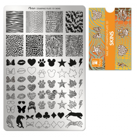 UNGHII - Matrita pentru stampila nr 131 - Skins