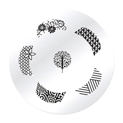 UNGHII - Matrita stampila unghii, Konad, m102