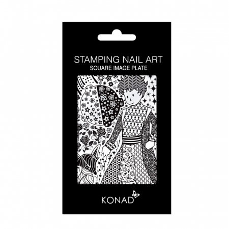 Matrita stampila unghii, Konad, square image plate 12 [1]
