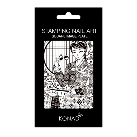 Matrita stampila unghii, Konad, square image plate 19 [1]