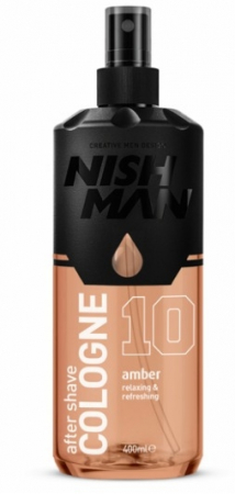 SALOANE - NishMan After shave colonie Amber 10 400 ml