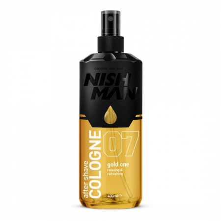 Ingrijire barba - NishMan Apa de colonie after shave Gold One 07 400ml