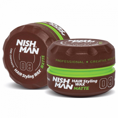 PAR - NishMan Ceara de par mata Wax Matte 08 150ml