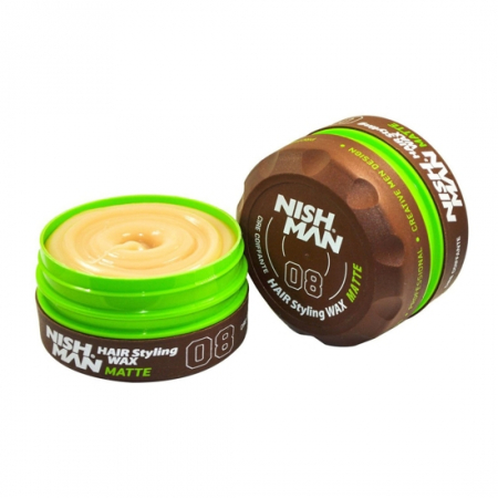 NishMan Ceara de par mata Wax Matte 08 100ml [1]