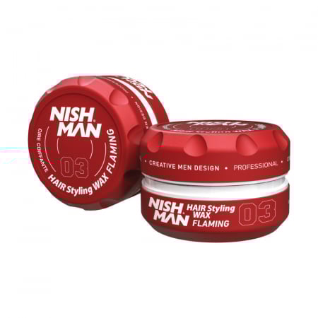 PAR - NishMan Ceara wet look Styling Wax Flaming 03 150ml