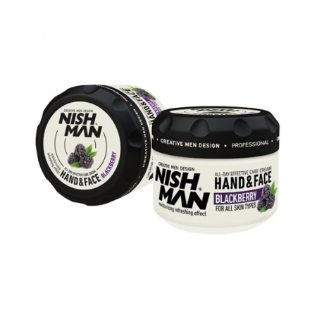 FATA, CORP - Crema de maini si fata NishMan Blackberry 300 ml