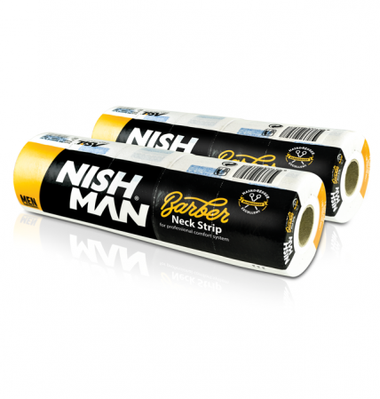 Consumabile - Gulere de hartie NishMan pentru frizerie