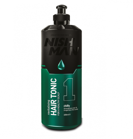 PAR - NishMan Hair tonic mentolat pentru scalp 400 ml